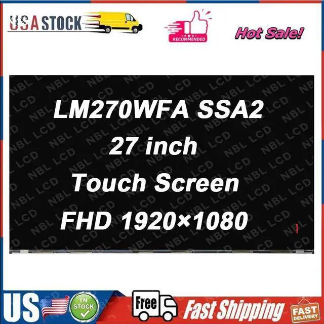 Main image of NUOLAISUN LM270WFA-SSA2 FHD LCD Touch Screen Display Replacement for Lenovo 5D10W33957