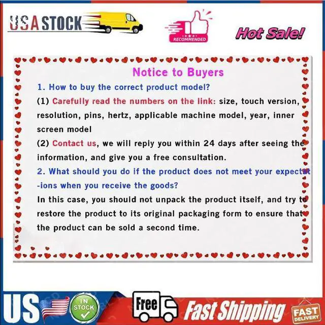Alt view image 3 of 3 - NUOLAISUN LM270WFA-SSA2 FHD LCD Touch Screen Display Replacement for Lenovo 5D10W33957