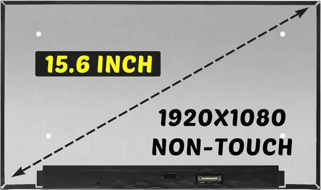 Main image of Replacement for Dell CN-0M97YF LCD Screen 1920x1080 15.6 inch 30 Pins 60Hz LED Display Digitizer Panel (for Non-Touch Screen Only)