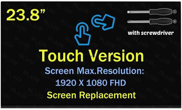 Main image of 23.8" for LG lm238wf5-sse6 LCD Touch Screen Panel FHD 1920x1080 Lm238wf5(ss)(e6)