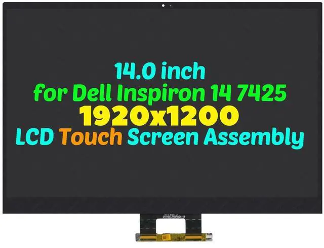 Main image of for Dell Inspiron 14 7425 P161G P161G003 LCD Touch Screen Assembly N140JCA-EEL