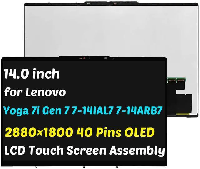 Main image of 14" for Lenovo Yoga 7-14ARB7 7-14ARB7 2.8K OLED LCD Touch Screen Display Assembly