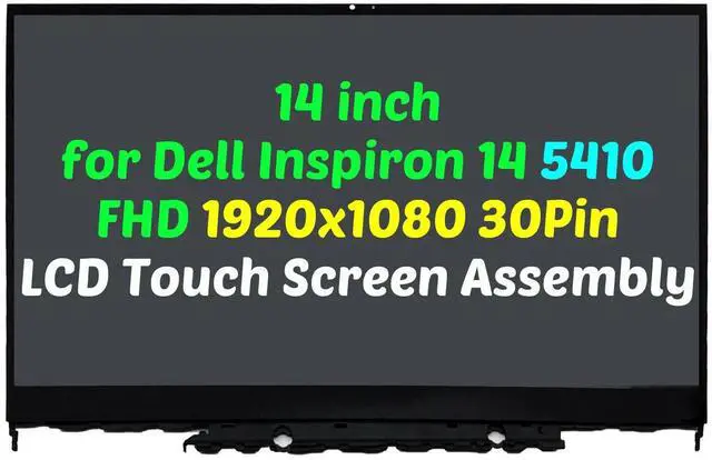 Main image of LCD Touch Screen Assembly for Dell Inspiron 14 5410 7415 2-in-1 P147G P147G001