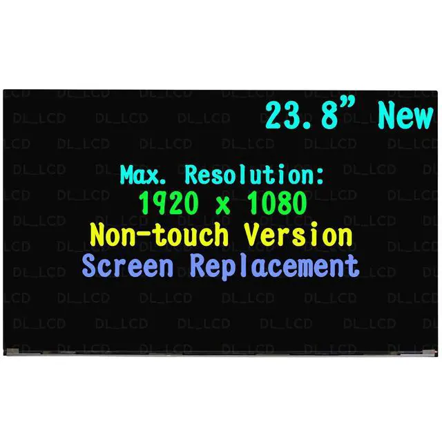 Alt view image 3 of 4 - 24-F 24-f002la 23.8" Borderless FHD Display LCD Screen For HP 1920×1080 New