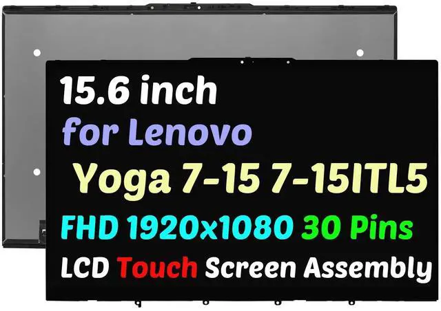 Main image of 15.6" FHD LCD Display Touch Screen Assembly For Lenovo ideapad Yoga 7 15ITL5 5D10S39672