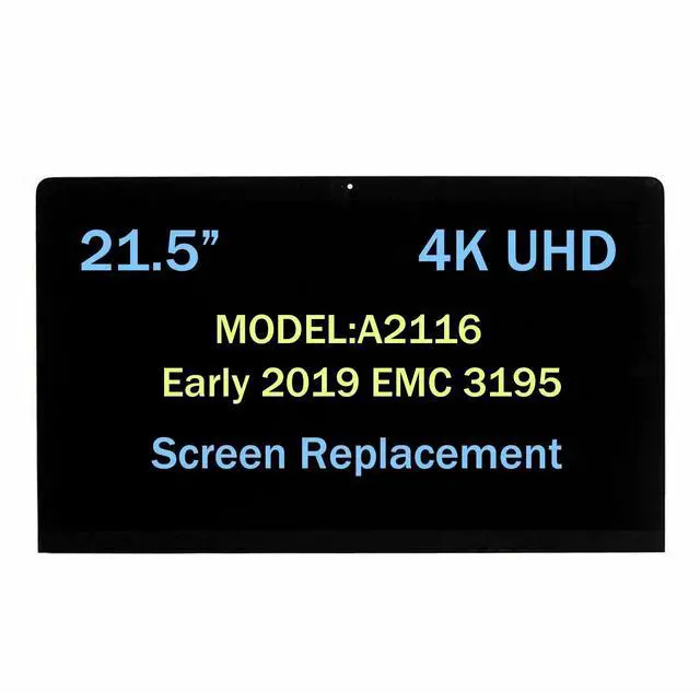 Main image of 21.5" for iMac A2116 Early 2019 EMC 3195 4K UHD Retina LCD Display Screen Panel