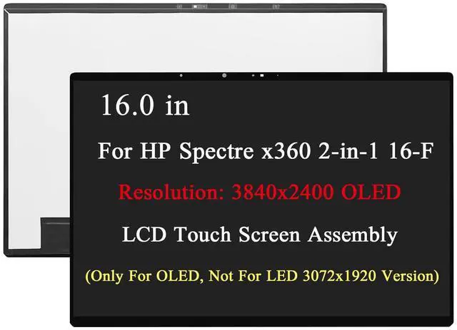 Main image of OLED LCD Touch Screen Assembly For HP Spectre x360 2-in-1 16-f0023dx 16-f1023dx