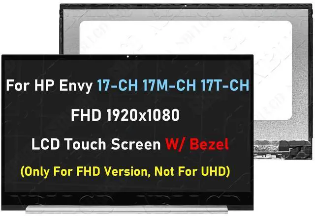 Main image of M45769-001 M27508-AA3 For HP Envy 17-CH 17M-CH FHD LCD Touch Screen Assembly