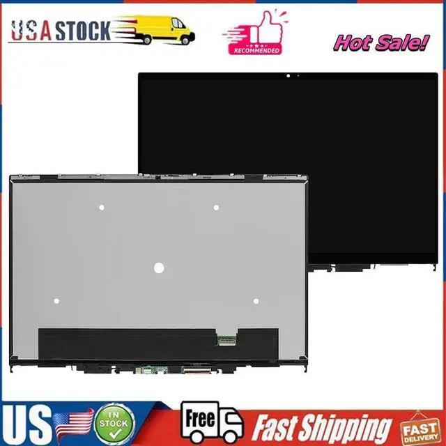 Alt view image 2 of 4 - 13.3"for Dell Inspiron 13 7306 2-in-1 P124G002 LCD Touch Screen Assembly w/Bezel