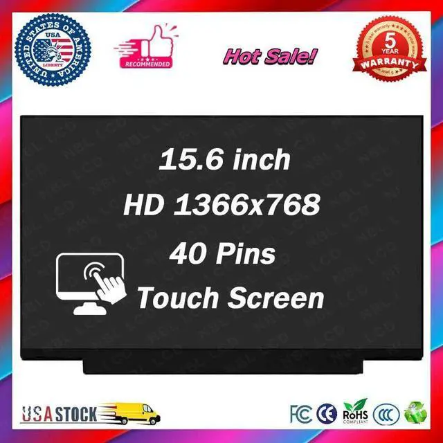 Main image of NT156WHM-T03 V8.1 Replacement Touch Panel 15.6 HD LCD Touch Screen Digitizer NEW