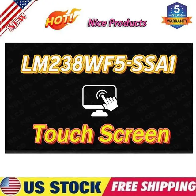 Main image of LM238WF5(SS)(A1)23.8" FHD for HP LCD Touch Screen Display LM238WF5-SSA1 1080P