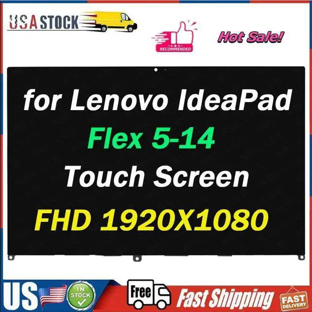 Main image of New for Lenovo IdeaPad Flex 5-14ARE05 81X20005US 81X20007US LCD Display Touch Screen