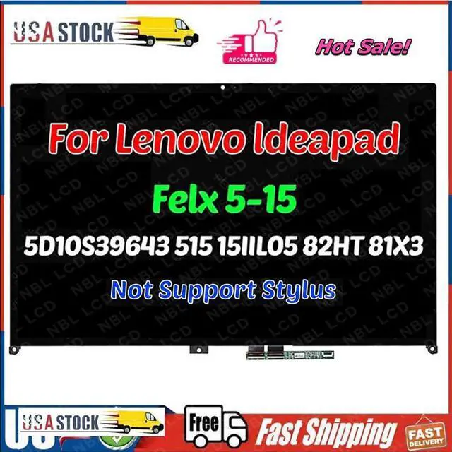 Main image of 15.6'' FHD LCD Touch Screen Assembly For Lenovo IdeaPad Flex 5 15IIL05 5 15ITL05