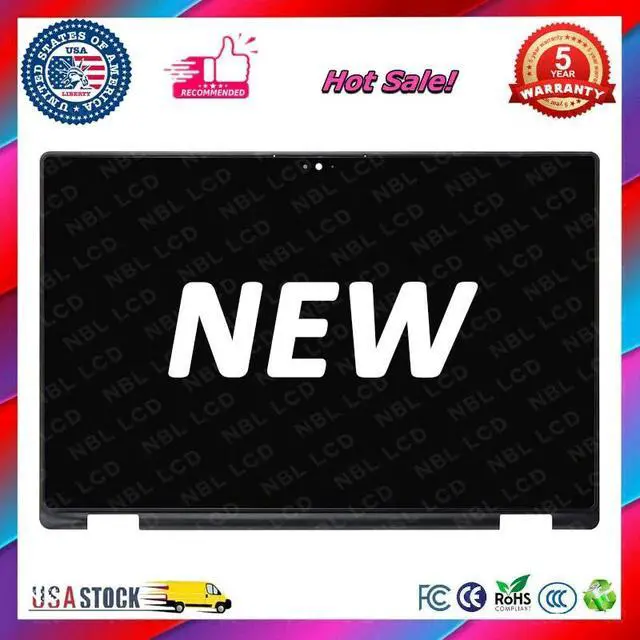 Alt view image 2 of 3 - 13.3 LCD Display Touch Screen Assembly for DELL Inspiron 13 7352 7353+Bezel New