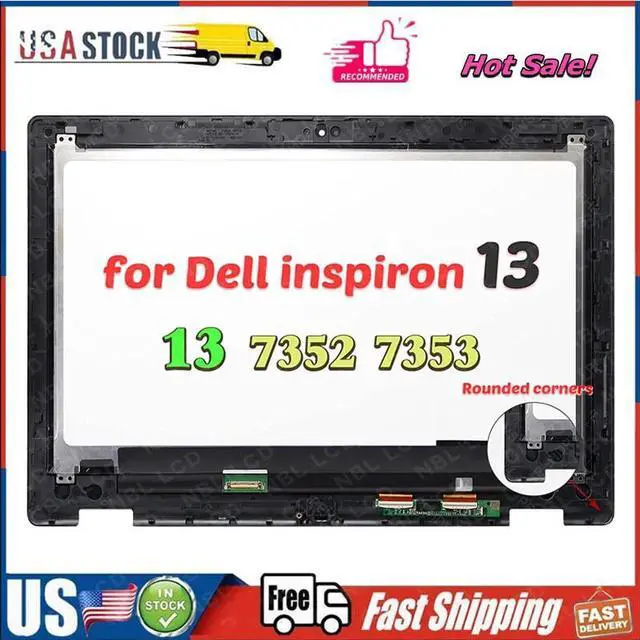 Main image of LP133WH2(SP)(B1) FHD LCD Touch Screen Assembly for Dell Inspiron 13 7352 7353