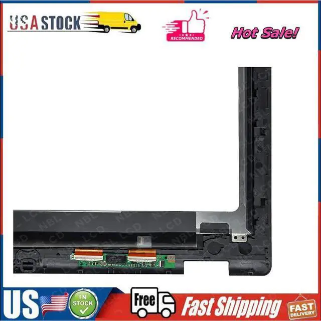 Alt view image 3 of 3 - LP133WH2(SP)(B1) FHD LCD Touch Screen Assembly for Dell Inspiron 13 7352 7353
