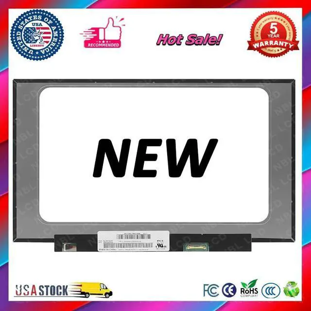 Alt view image 2 of 3 - 14.0" LCD Non-Touch Display Panel 40 Pins 144 Hz for LM140LF1F01 FHD 1920X1080