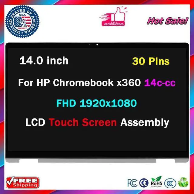 Main image of LCD Touch Screen Digitizer 14.0" for HP Chromebook x360 14c-cc M47349-001 Series