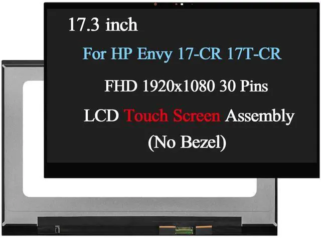 Main image of 17.3" FHD for HP Envy 17T-CR100 17T-CR0000 LCD Touch Screen Assembly No Bezel