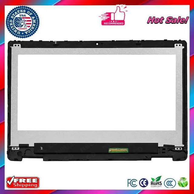 Alt view image 2 of 3 - 11.6" for HP Pavilion x360 11-ap 11-ap0000 LCD Display Touch Screen Assembly HD