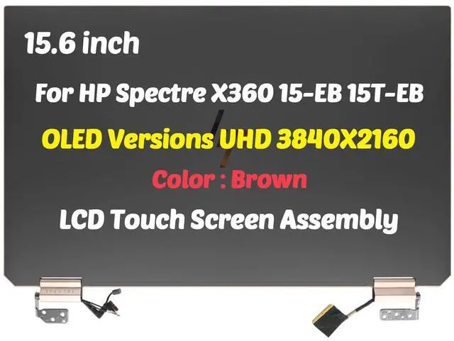 Main image of UHD OLED 15.6" for HP Spectre 15-EB0000 15T-EB000 Touch LCD Screen Assembly New