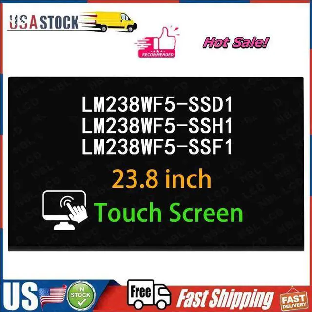 Main image of 1920×1080 LM238WF5-SSD1 for HP 24-K Series 24-k0205st Touch Screen Panel LCD FHD