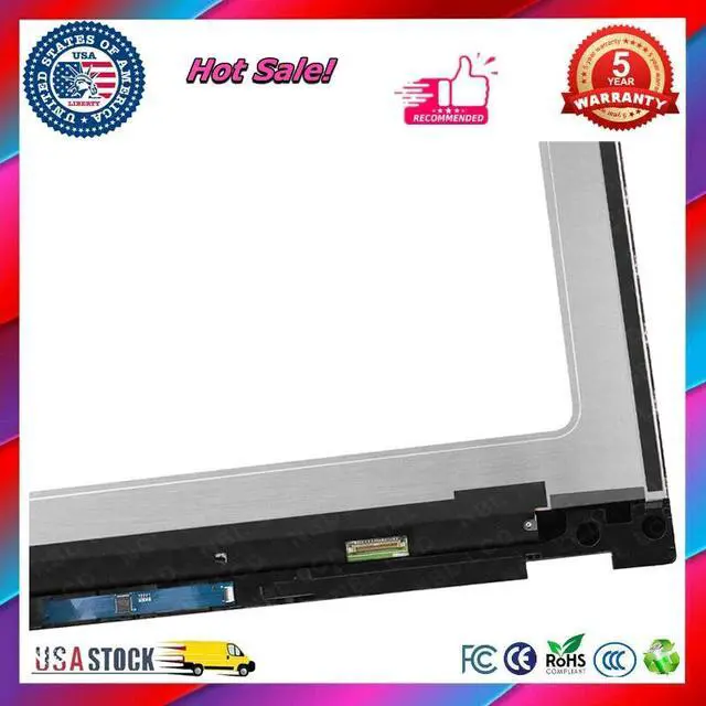 Alt view image 3 of 3 - for HP Pavilion X360 14M-DW 14-DW LCD Touch Screen Digitizer Assembly L96515-001
