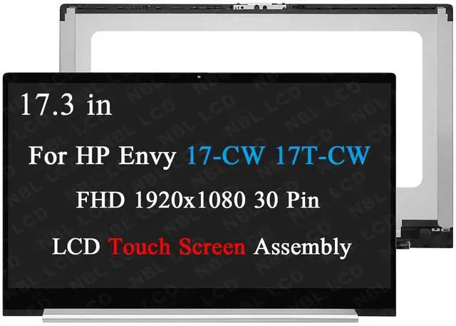 Main image of New For HP Envy 17-CW0023DX 17T-CW100 17-CW000 LCD Touch Screen Display Assembly