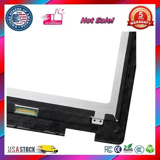Alt view image 3 of 3 - LCD Display Touch Screen B156HAB01.0 00079Y for Dell Inspiron 15 7569 5578 5579
