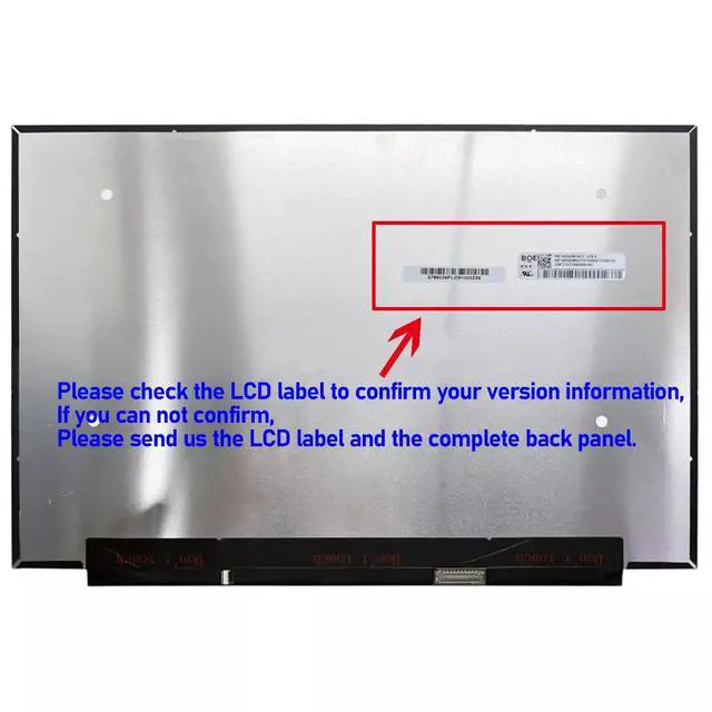 Alt view image 2 of 3 - NE140QDM-NX1 NE140QDM NX1 LED LCD Screen Replacement 14.0" 2560x1600 40Pin 120Hz