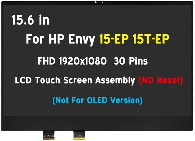 Main image of FHD LED LCD Touch Screen Display Assembly 15.6" for HP Envy 15-ep0000 15-ep1000