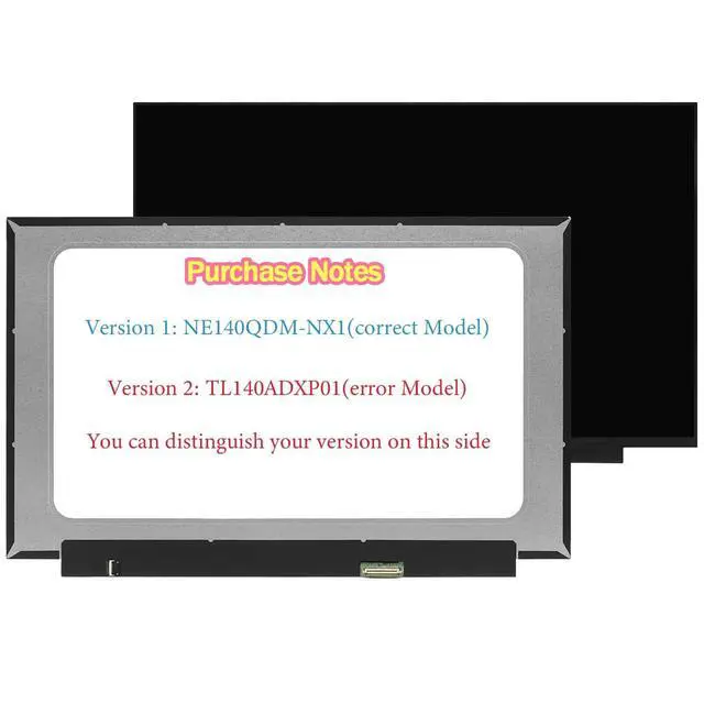 Alt view image 3 of 3 - 8010-14044000 14" for Asus ROG Zephyrus G14 (2022) GA402 GA402R LCD Screen 120Hz