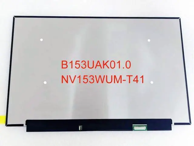 Main image of 15.3" LCD Screen Replacement NV153WUM-T41 B153UAK01.0 | for Lenovo Ideapad Slim 3 15AHP10 83KA, FRU 5D11P86179 5D11P86181 5D11P86188,On-Cell Touch Display WUXGA 1920x1200 40 pin