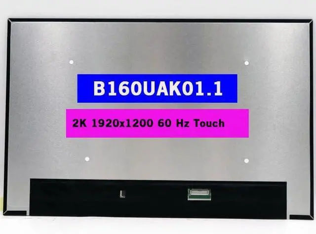 Main image of 16.0 New Screen Replacement B160UAK01.1 2K 1920x1200 60 Hz Touch LCD Display Panel
