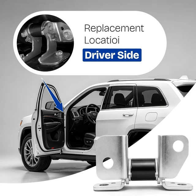Alt view image 2 of 6 - 55113664AI Front Rear Lower Right Lower Door Hinge for Chrysler 300