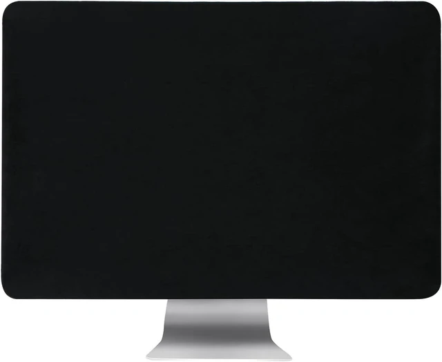Main image of Monitor Dust Cover Compatible with iMac 27 inch or AllinOne Computer AntiStatic Dustproof LCD Panel Case Computer Screen Protective Sleeve Desktop and TV Black (27 inch Monitor Dust Cover