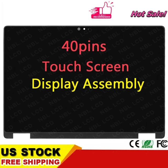 Alt view image 3 of 3 - for Dell Latitude 3310 2-in-1 P95G P95G002 RN9GF LCD Touch Screen Replacement