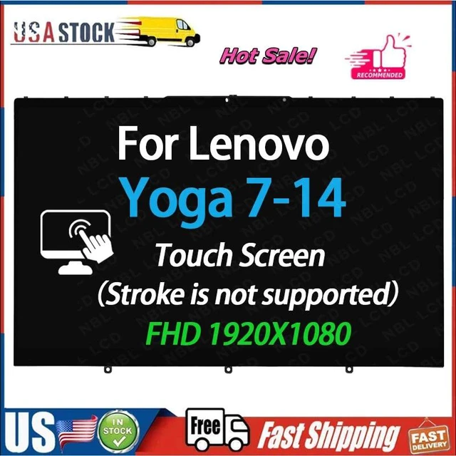 Main image of 14'' FHD LCD Touch Screen Digitizer Assembly for Lenovo Yoga 7 14ITL5 82BH0006US