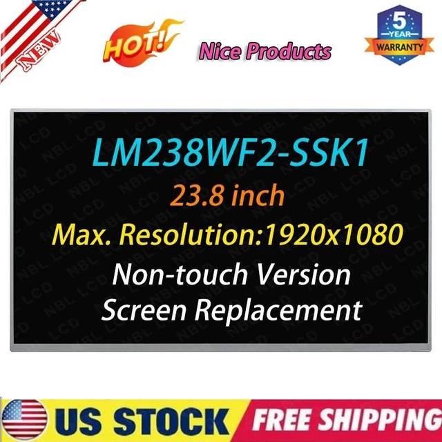 Main image of A+ LM238WF2-SSK1 LED LCD Screen FHD Display 23.8 LM238WF2(SS)(K1) Replacement