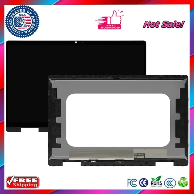 Alt view image 2 of 3 - 14.0" for HP Pavilion x360 14-ek 14t-ek 14-ek0097nr 14-ek0015TU 14-ek0013dx 14-ek0023dx 14-ek0033dx N09468-001 LCD Touch Screen Display 1920x1080