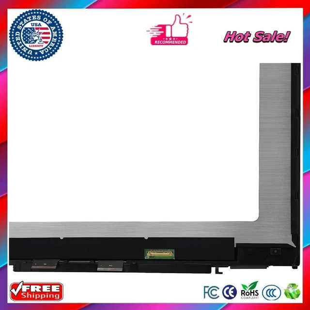 Alt view image 3 of 3 - 14.0" for HP Pavilion x360 14m-cd0000 14-cd1000 14-cd2000 14-cd0011nr 14-cd2053cl 14-cd0009la FHD LCD Touch Screen Assembly