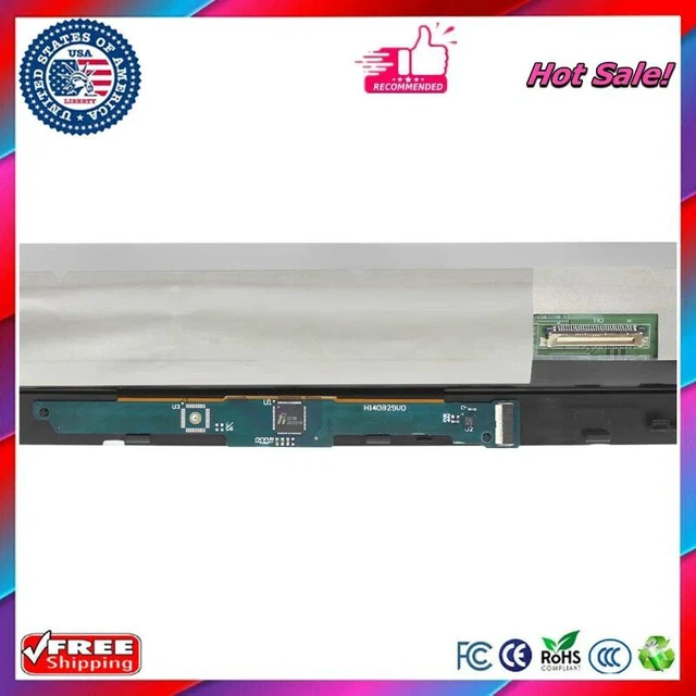 Alt view image 3 of 3 - New 14" for HP Chromebook x360 14c-cc 14c-cc0000 14c-cc0xxx M47349-001 FHD LCD Touch Screen