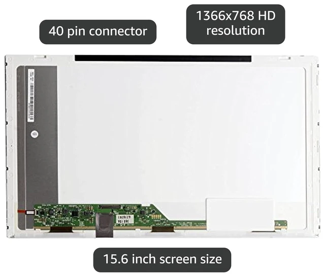 Main image of B156XTN02.2 B156XTN02.0 B156XW02 V.0 V.2 V.6 (or compatible model) 15.6 1366768 Glossy LED LCD laptop Screen/display