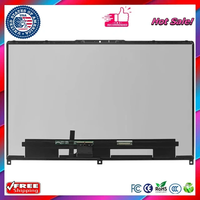 Alt view image 2 of 3 - for Lenovo IdeaPad Flex 5i 5-16ALC7 5-16IAU7 5-16ABR8 82RA 82RA000WUS 82RA000XUS 82Y1 5D10S39793 5D10S39794 LCD Touch Screen Display