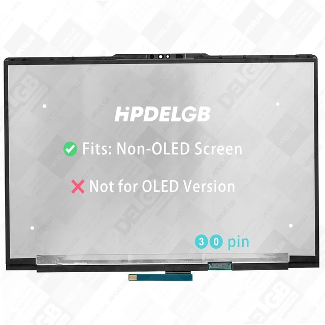 Alt view image 2 of 3 - Replacement for Lenovo Yoga 7 2-in-1 Gen 10 16ILL10 16AKP10 Screen Type 83JT 83JU 16.0 inches WUXGA 1920x1200 LCD Display Touch Screen Digitizer Assembly Not-OLED