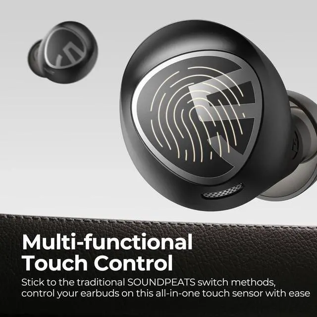 Alt view image 5 of 5 - SoundPEATS Free2 Classic Bluetooth 5.1 Headphones