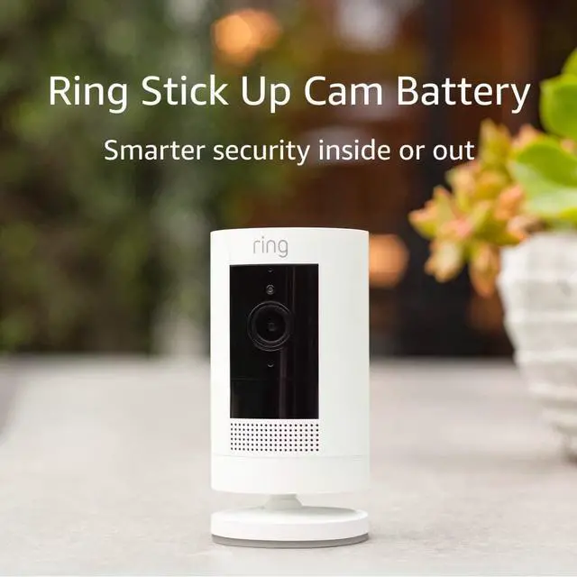 Alt view image 2 of 6 - Ring Stick Up Cam Battery White 2 Pack Wireless Indoor/Outdoor Camera