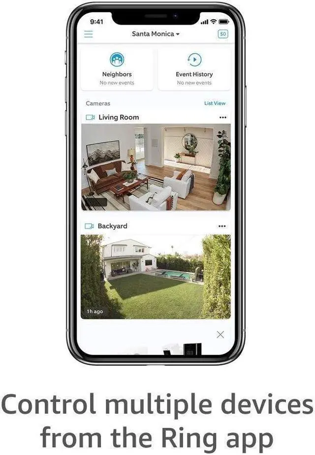 Alt view image 5 of 6 - Ring Stick Up Cam Battery White 2 Pack Wireless Indoor/Outdoor Camera