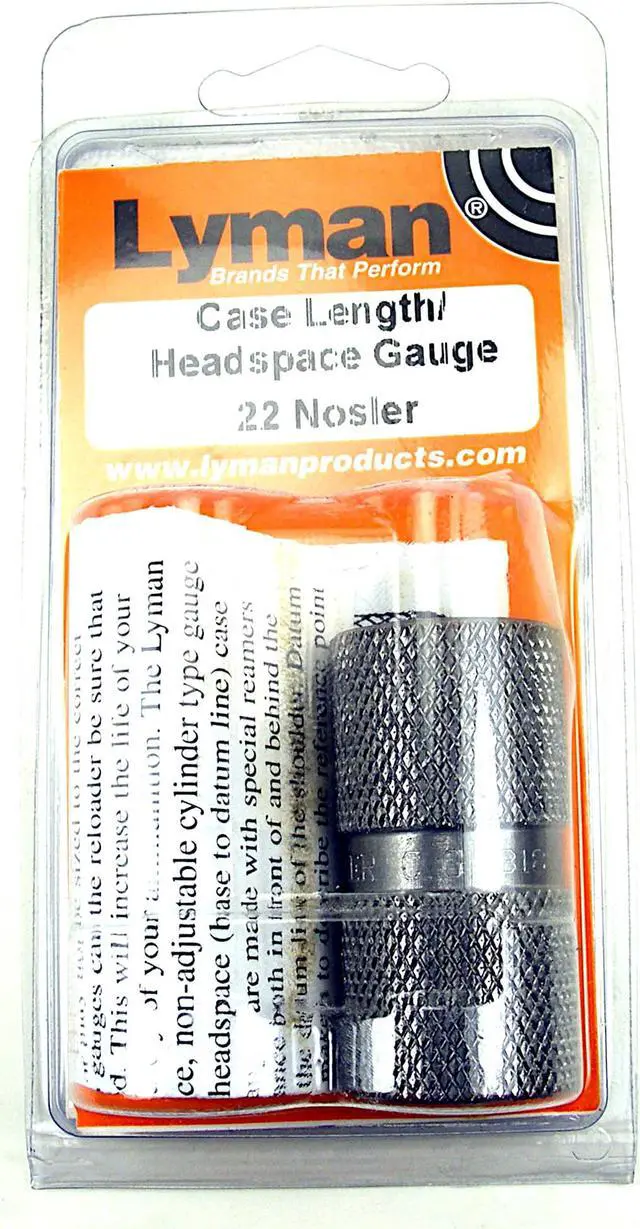Main image of Lyman Rifle Case Length Headspace Gauge .22 Nosler LY-7832328