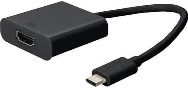 Alt view image 4 of 10 - AddOn - Video interface converter - USB-C (M) to HDMI (F) - 7.9 in - black